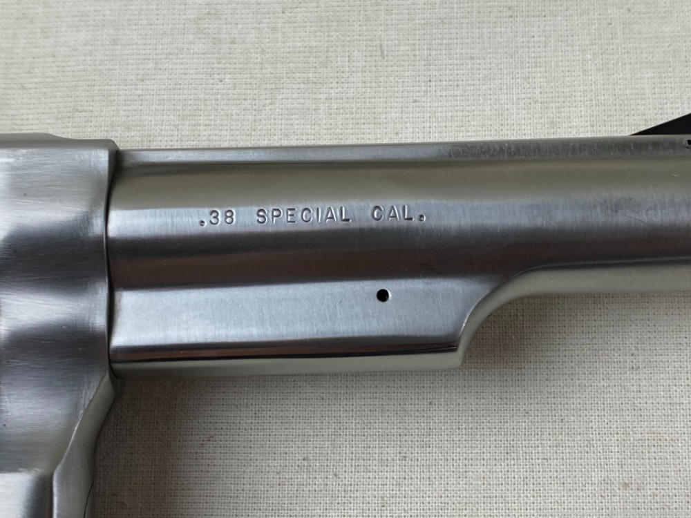 Ruger Police Service Six 38 Spl 4" Stainless Circa 1985-img-15