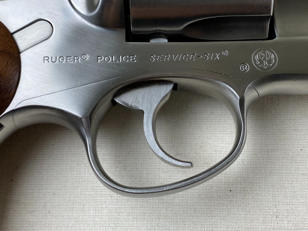 Ruger Police Service Six 38 Spl 4" Stainless Circa 1985-img-12