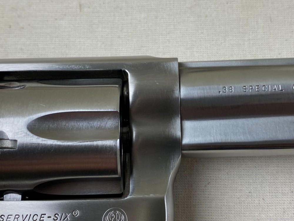 Ruger Police Service Six 38 Spl 4" Stainless Circa 1985-img-14
