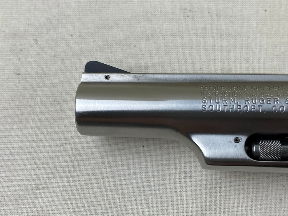 Ruger Police Service Six 38 Spl 4" Stainless Circa 1985-img-6