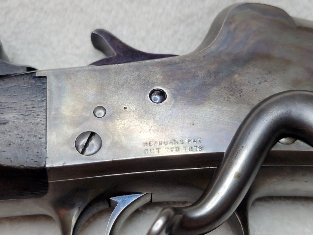E. Remington & Sons Hepburn No. 3 38-55 Match Rifle Ca. 1885 Falling Block-img-7