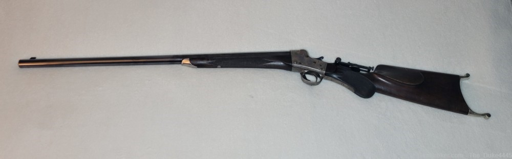 E. Remington & Sons Hepburn No. 3 38-55 Match Rifle Ca. 1885 Falling Block-img-2