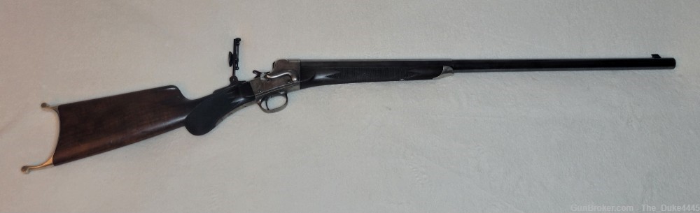 E. Remington & Sons Hepburn No. 3 38-55 Match Rifle Ca. 1885 Falling Block-img-0