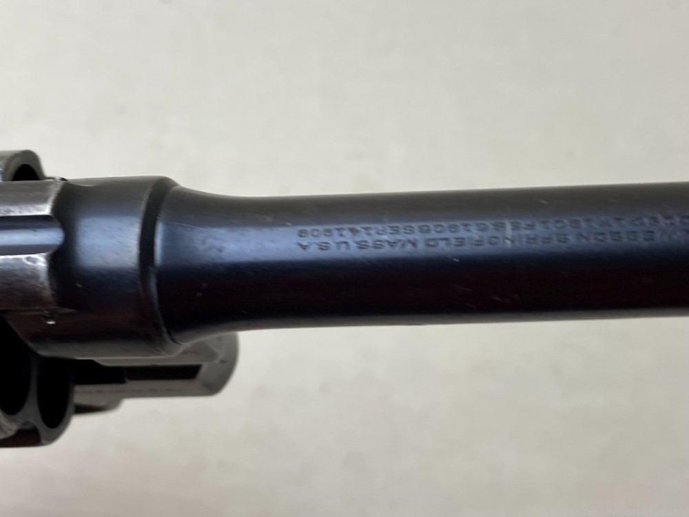 Smith & Wesson 1917 45 ACP 5.5" Blued Brazilian Contract Circa 1937-img-20