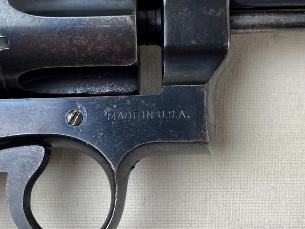 Smith & Wesson 1917 45 ACP 5.5" Blued Brazilian Contract Circa 1937-img-14