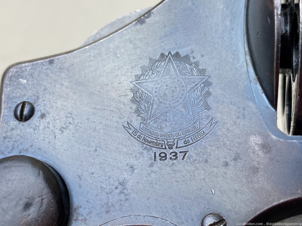 Smith & Wesson 1917 45 ACP 5.5" Blued Brazilian Contract Circa 1937-img-18