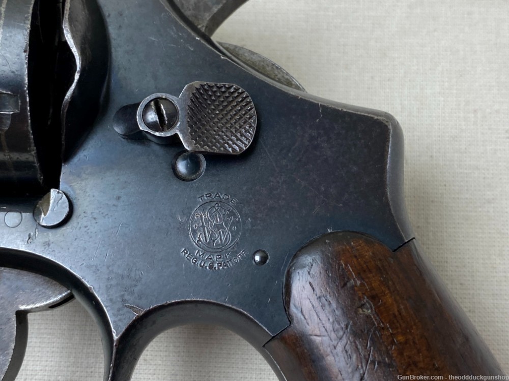 Smith & Wesson 1917 45 ACP 5.5" Blued Brazilian Contract Circa 1937-img-2