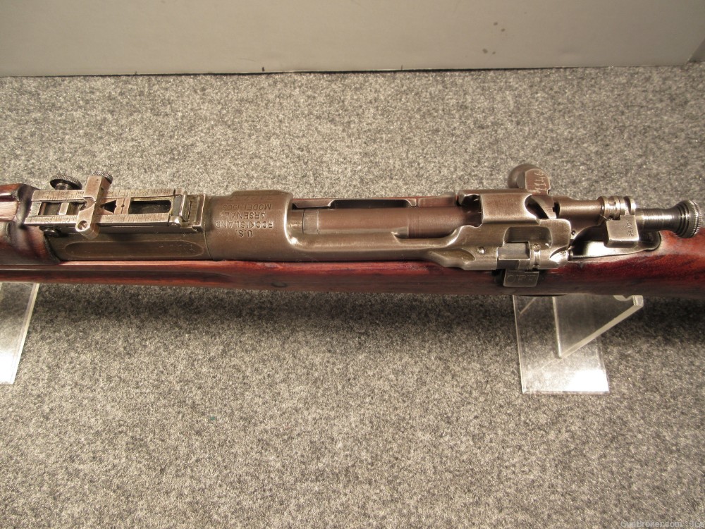 US Rock Island Arsenal Springfield 1903 30 06 RIA Sling Bayonet C&R       -img-45