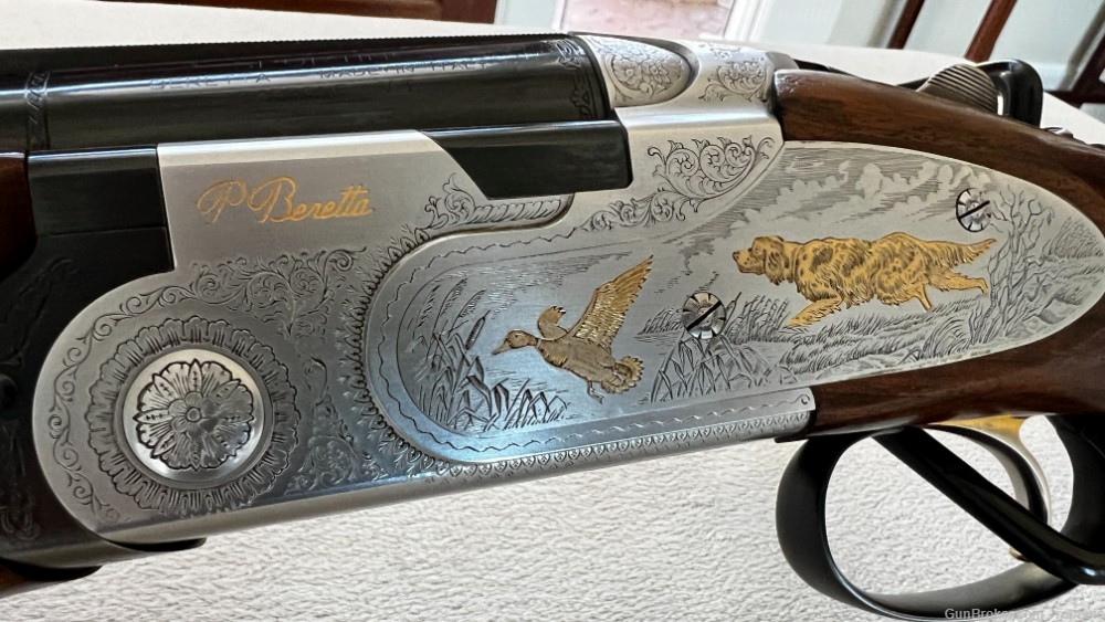 Beretta 687 EL Gold 12Ga Cole Stocked and Rebarreled with 32"-img-3