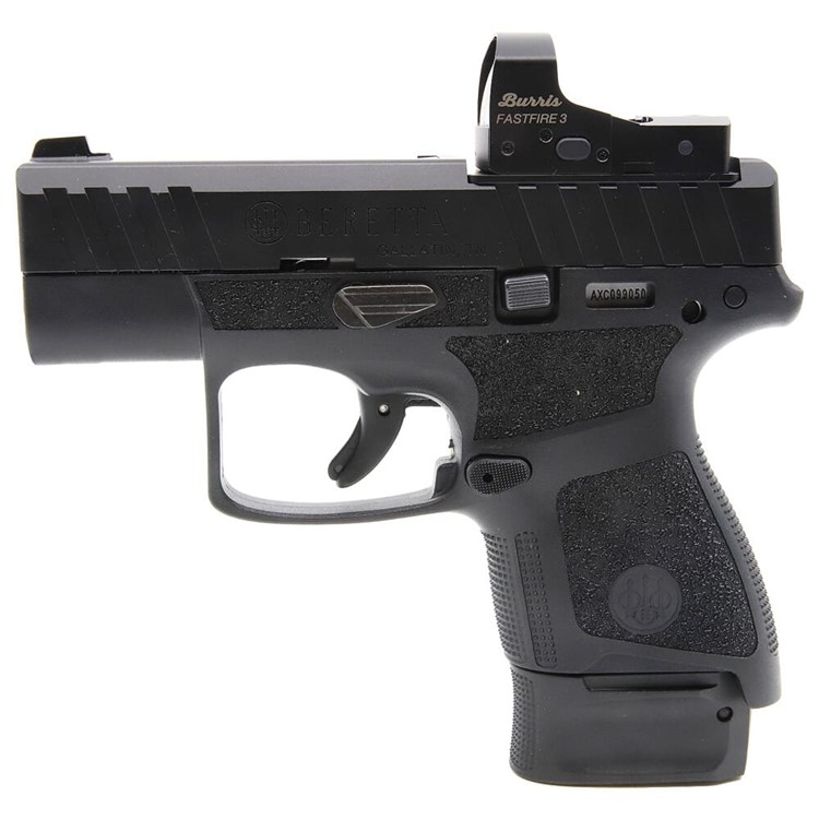Beretta APX A1 Carry RDO 9mm 2.9" w/(1) 8rd Extended Mag & Burris FastFire3-img-0