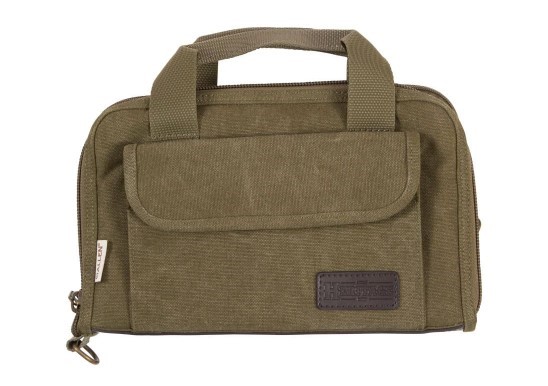 Allen Company Heritage Select Attache Case - Olive-img-1