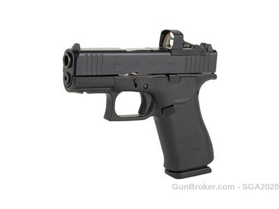 Glock, 43X MOS, TALO Exclusive,9MM 4MOA Dot Shield Optic,