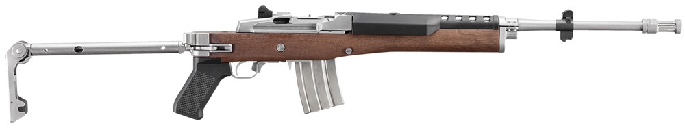 Ruger Mini-14 5.56 Nato Rifle 18.5 Wood 5895-img-0