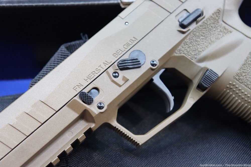 FN Model FIVE SEVEN MK3 MRD Pistol 5.7X28MM 20RD 5.7X28 OPTICS READY FDE +-img-4