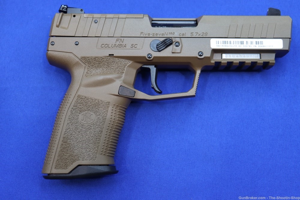 FN Model FIVE SEVEN MK3 MRD Pistol 5.7X28MM 20RD 5.7X28 OPTICS READY FDE +-img-7