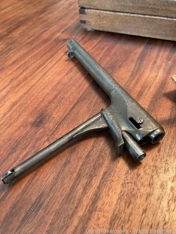 Colt 1860 Army .44 Pistol Engraved 1869 Navy Cylinder Scene Case & Holster-img-30
