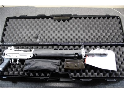 NIB Swiss Import SIG SG550 5.56 NATO 21" Diopters STGW90 Blum Silver Pistol