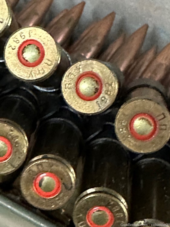 40,000 rounds of Yugoslavian M49 8mm on Browning links in ammo cans-img-4
