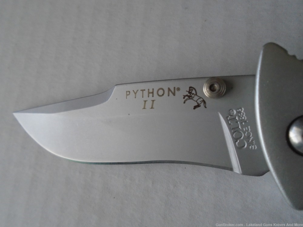 Super Rare NIB Colt CT42 Python II Knife!  We Sold FOR $243-Now $169.88!-img-7
