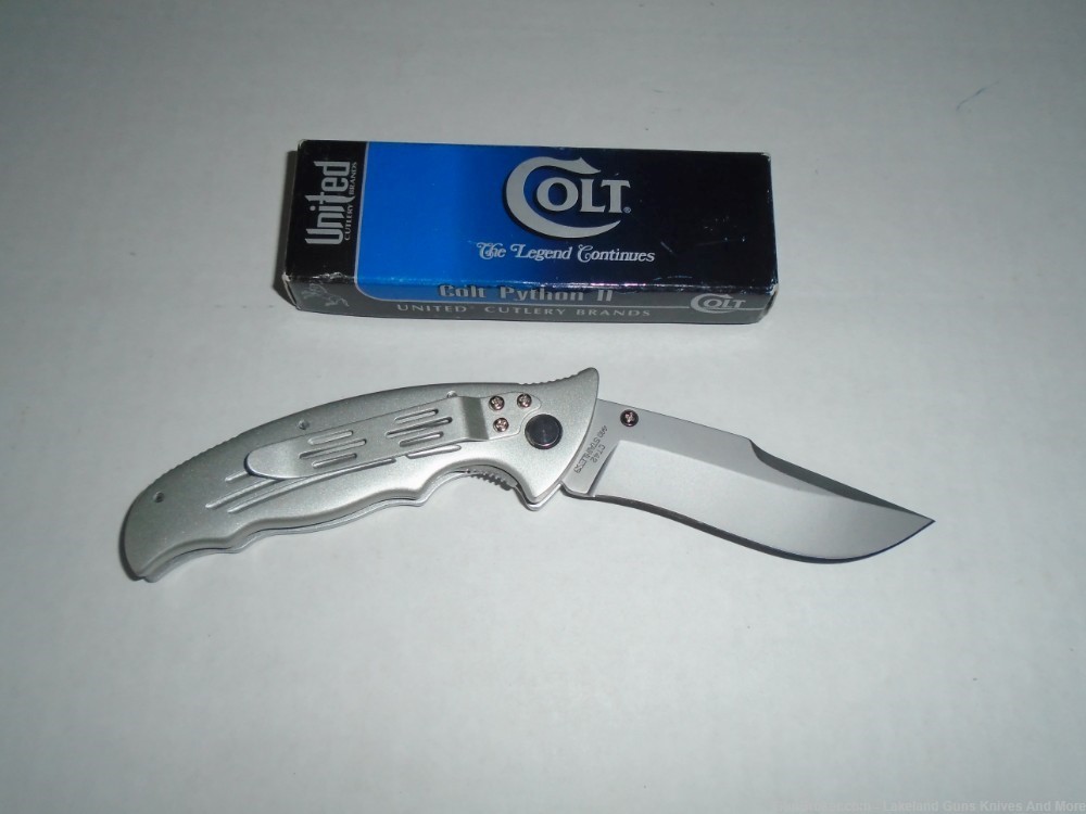 Super Rare NIB Colt CT42 Python II Knife!  We Sold FOR $243-Now $169.88!-img-1