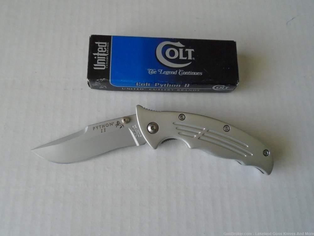 Super Rare NIB Colt CT42 Python II Knife!  We Sold FOR $243-Now $169.88!-img-3