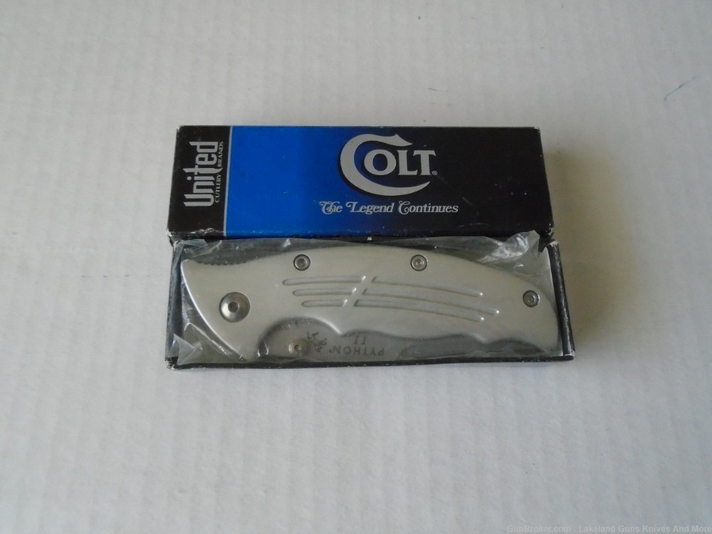Super Rare NIB Colt CT42 Python II Knife!  We Sold FOR $243-Now $169.88!-img-9