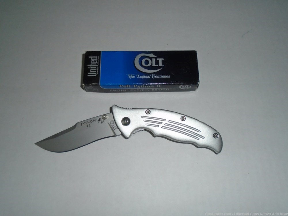 Super Rare NIB Colt CT42 Python II Knife!  We Sold FOR $243-Now $169.88!-img-0