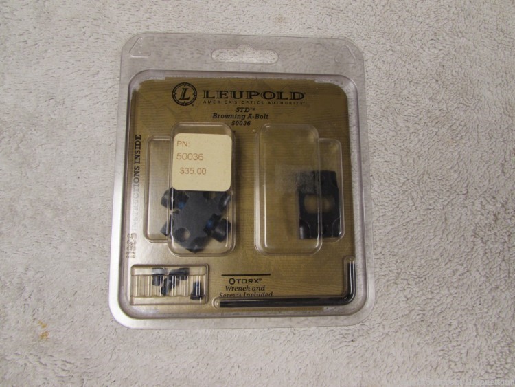 Leupold Standard bases for Browning A-Bolt #50036-img-0