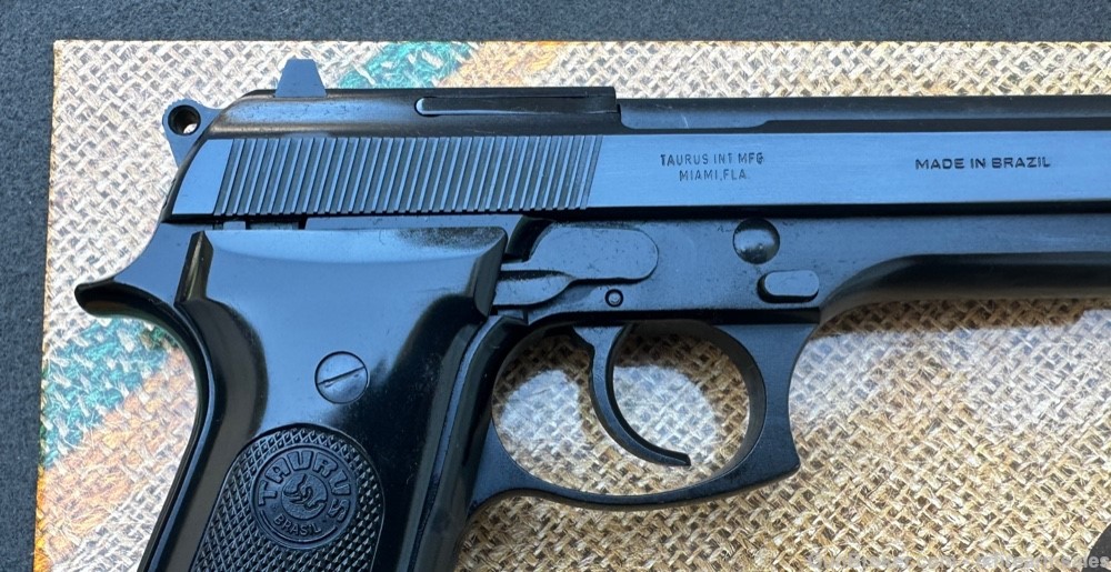 Very Early Taurus PT-92 9mm Pistol, Heal Mag Release Similar to Beretta 92S-img-14