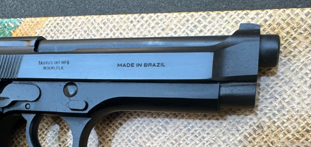 Very Early Taurus PT-92 9mm Pistol, Heal Mag Release Similar to Beretta 92S-img-17