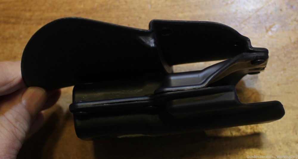 Fobus Kydex Holster for Glock 17 22 19 23 Black OWB Paddle-img-3