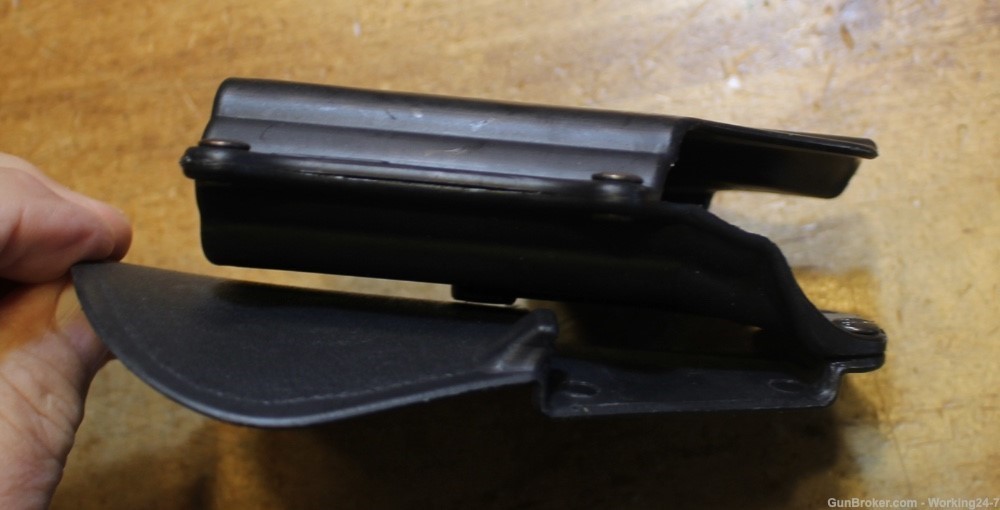 Fobus Kydex Holster for Glock 17 22 19 23 Black OWB Paddle-img-2