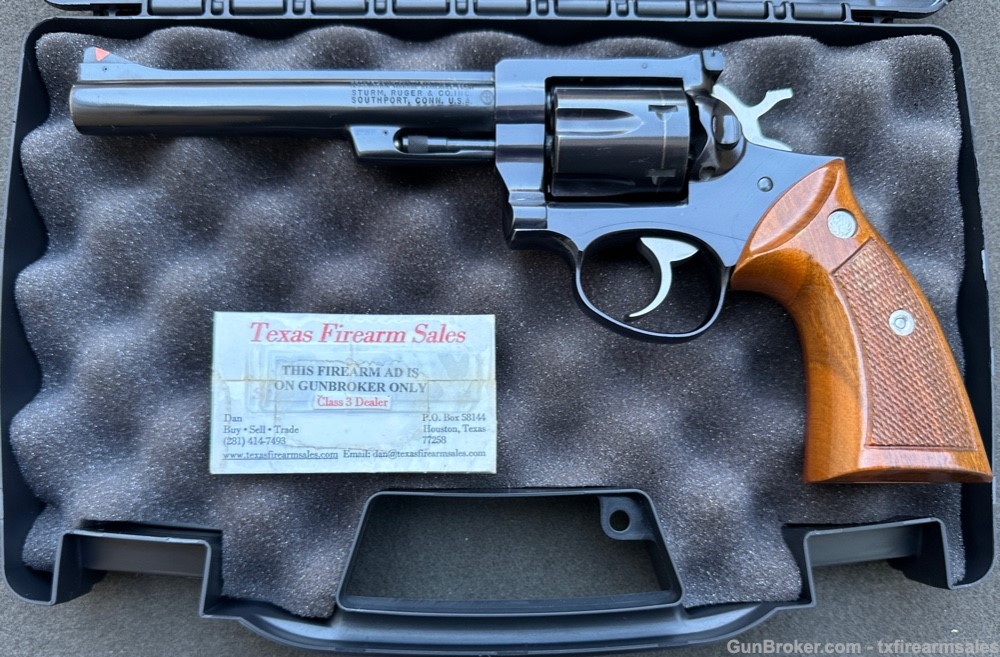 Ruger Security Six .357 Magnum, 6" Barrel, 1981-img-30