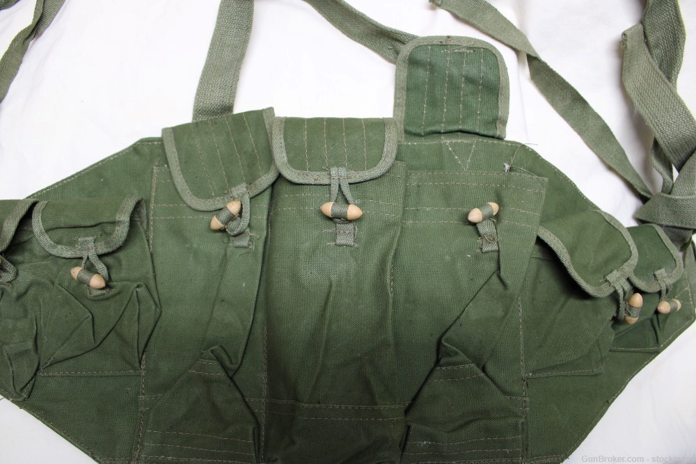Chinese Military AK47 7.62x39 30 Round Magazine Chest Pouch Vest -img-5