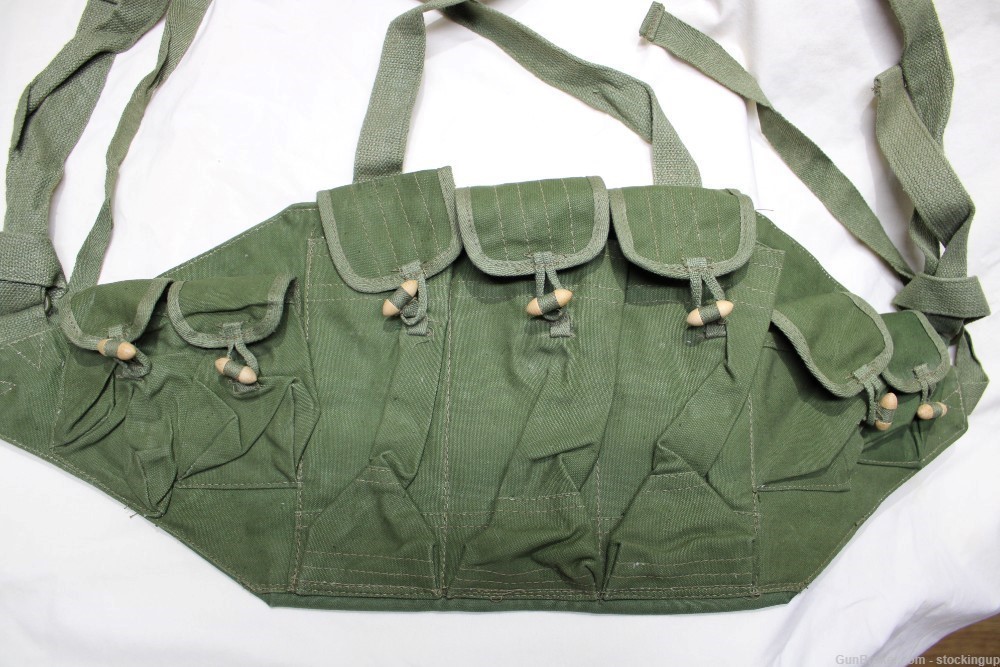 Chinese Military AK47 7.62x39 30 Round Magazine Chest Pouch Vest -img-1
