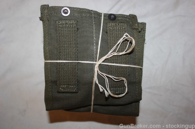 10 US Military WW2 1945 M1 Carbine 15 RD Magazine Pouch 10 New Old Stock-img-2