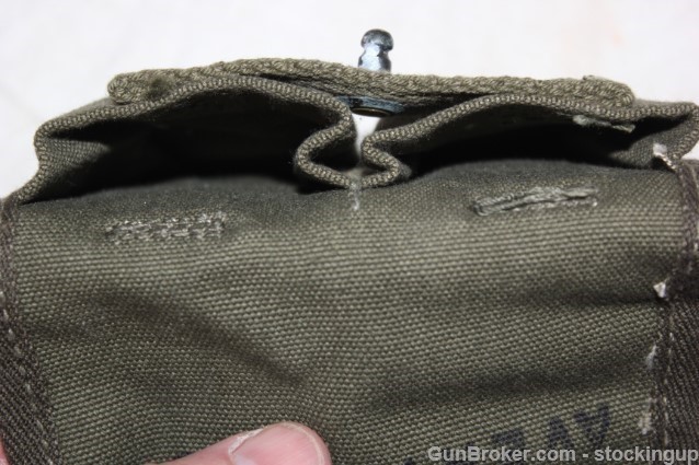 10 US Military WW2 1945 M1 Carbine 15 RD Magazine Pouch 10 New Old Stock-img-8