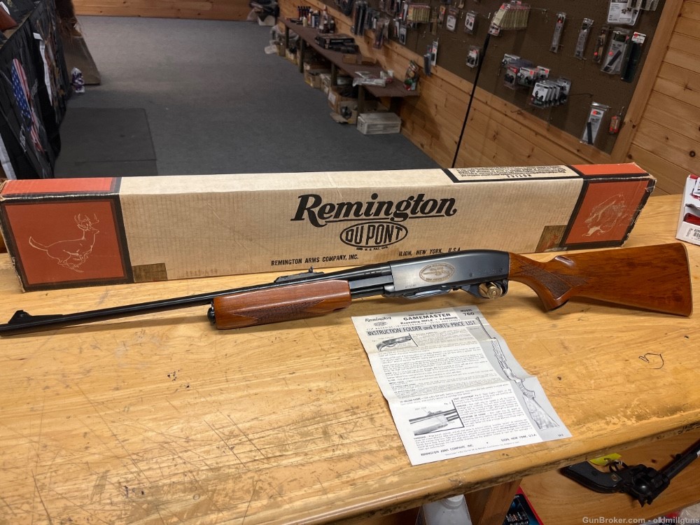 Remington 760 Gamemaster 150th Anniversary 30-06 With Box -img-0