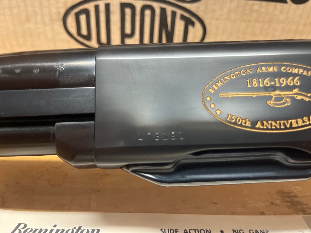 Remington 760 Gamemaster 150th Anniversary 30-06 With Box -img-6