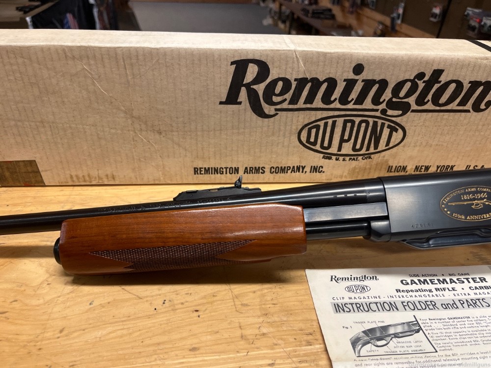 Remington 760 Gamemaster 150th Anniversary 30-06 With Box -img-8