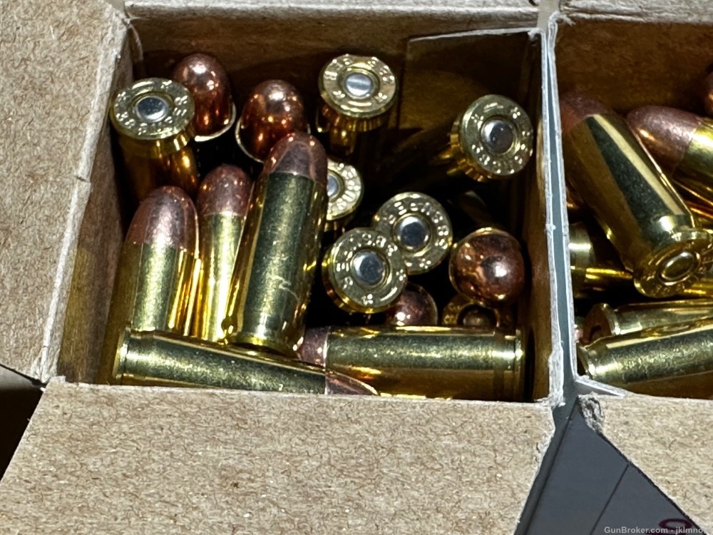 100 rounds of Wisconsin Cartridge Co. 38 Auto 38 ACP 130gr ammo-img-3