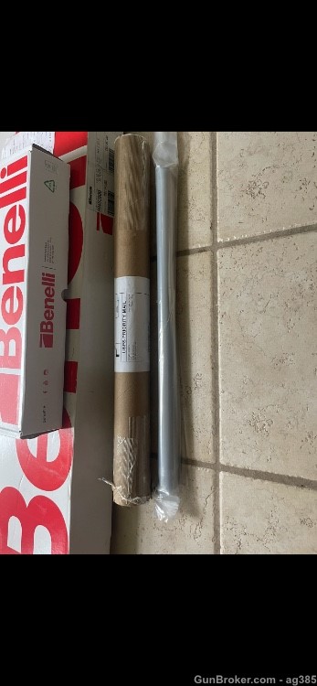 Benelli M4 H2O, new/unassembled, factory telescopic stock and mag ext-img-1