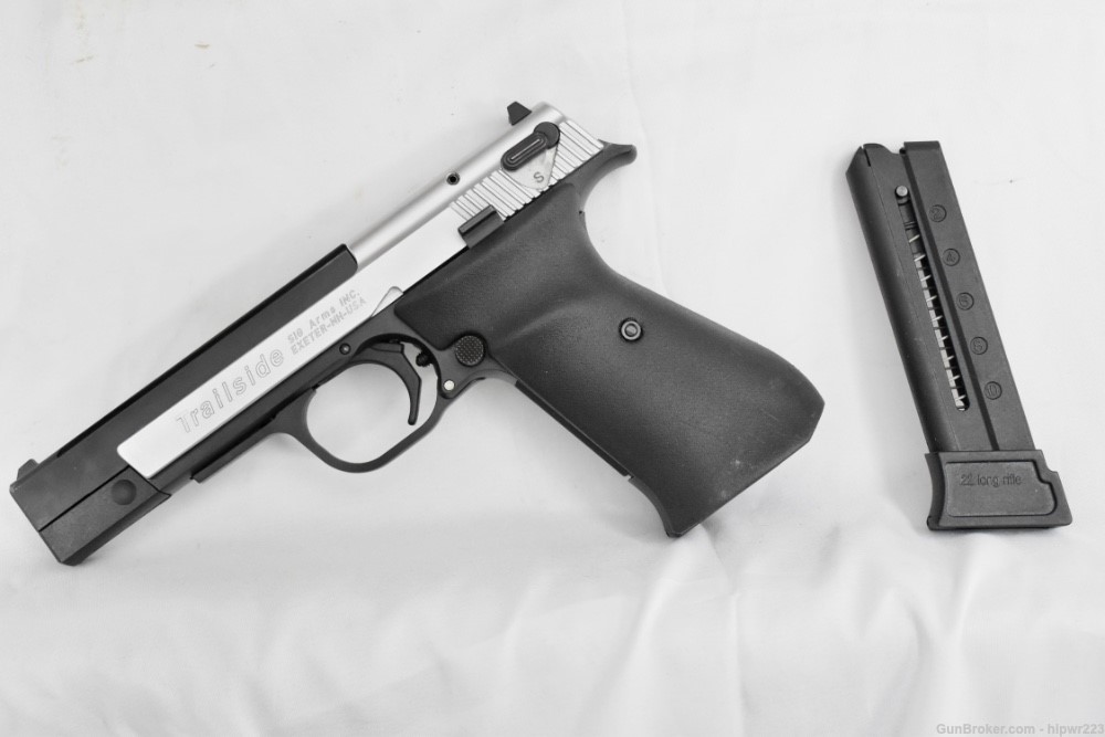 Sig Arms Trailside .22LR semi auto pistol EXCELLENT condition -img-2