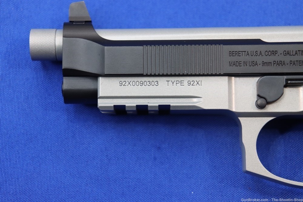 Beretta 92XI Tactical Pistol 2-Tone 9MM 18RD 92 XI SAO Optic Ready THREADED-img-9