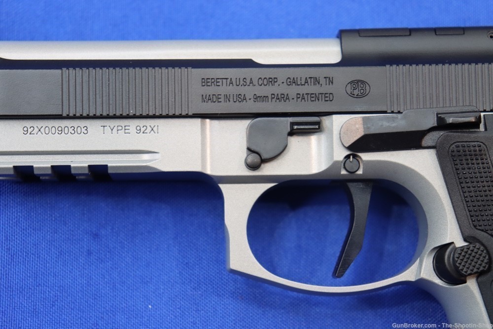 Beretta 92XI Tactical Pistol 2-Tone 9MM 18RD 92 XI SAO Optic Ready THREADED-img-10