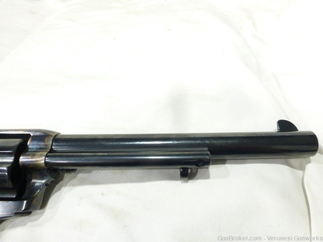 Cimmaron US Cavalry Revolver 45 LC 7.5" Color Case Hardened EXCELLENT-img-3