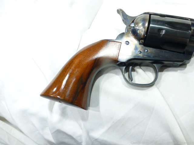 Cimmaron US Cavalry Revolver 45 LC 7.5" Color Case Hardened EXCELLENT-img-1