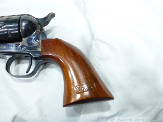 Cimmaron US Cavalry Revolver 45 LC 7.5" Color Case Hardened EXCELLENT-img-5