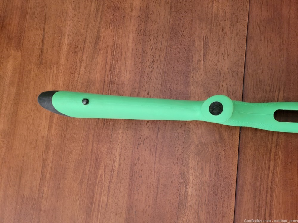 Ruger 10/22 Lime Green Hogue Stock and Barrel-img-16