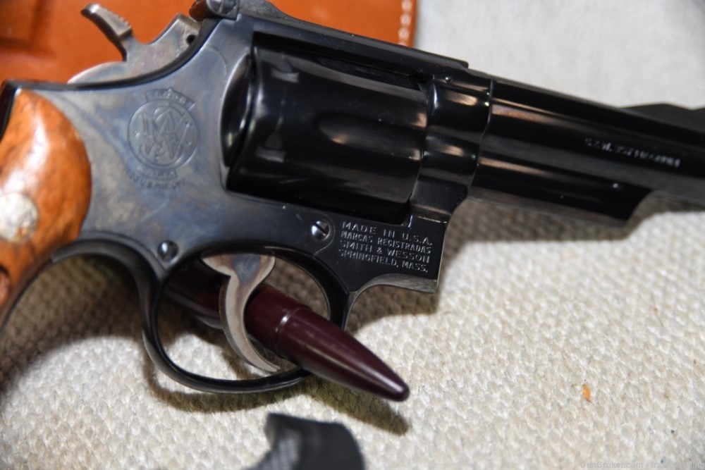 Smith & Wesson S&W Model 19-3 w/4 inch BBL 357 Magnum Made 1972 Super Condi-img-9